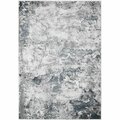 Sleep Ez 5 ft. 3 in. x 7 ft. 3 in. Everest Quartz Area Rug, Blue SL1827925